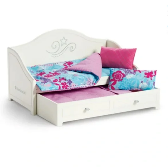 American Girl Toys American Girl Truly Me Trundle Bed Bedding Set For 8 Inch Dolls Poshmark